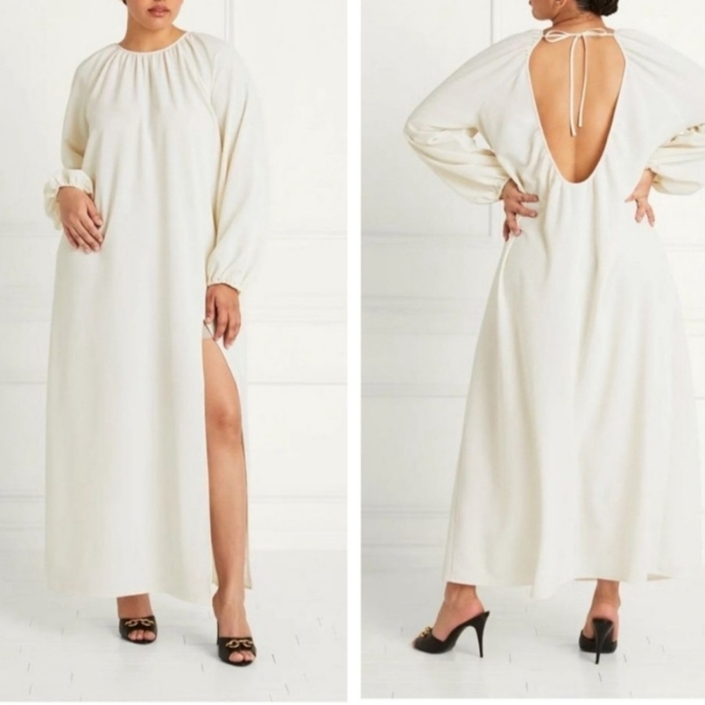 Hill House Cream Maxi Dress